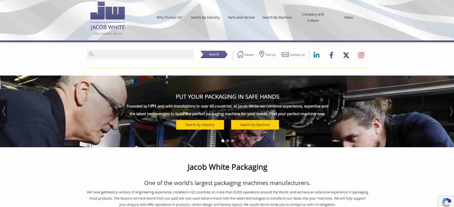 Jacob White Packaging